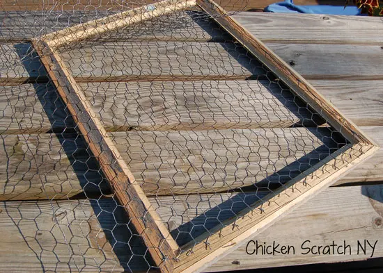 Chicken Wire Frame Tutorial